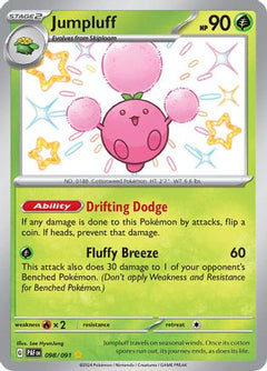 Jumpluff (098/091) [Scarlet & Violet: Paldean Fates]-1