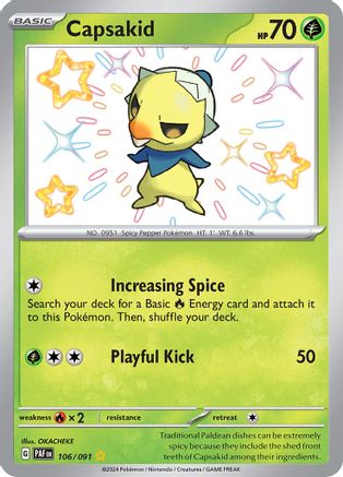 Capsakid (106/091) [Scarlet & Violet: Paldean Fates]-1