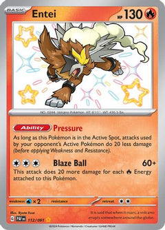Entei (112/091) [Scarlet & Violet: Paldean Fates]-1