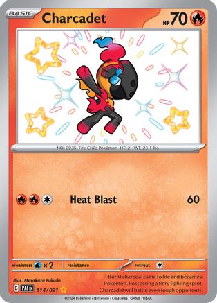 Charcadet (114/091) [Scarlet & Violet: Paldean Fates]-1