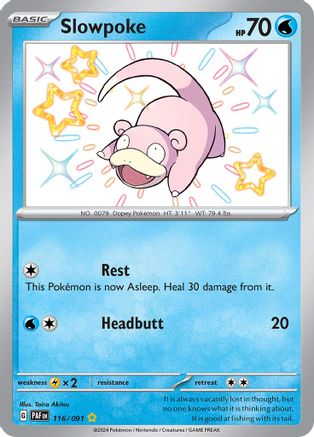 Slowpoke (116/091) [Scarlet & Violet: Paldean Fates]-1