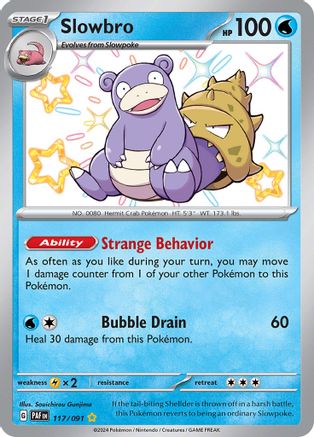 Slowbro (117/091) [Scarlet & Violet: Paldean Fates]-1