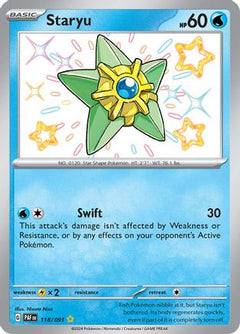 Staryu (118/091) [Scarlet & Violet: Paldean Fates]-1