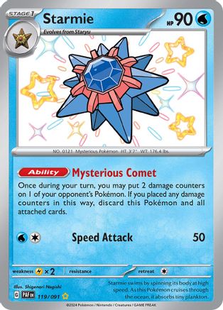 Starmie (119/091) [Scarlet & Violet: Paldean Fates]-1