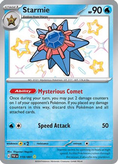 Starmie (119/091) [Scarlet & Violet: Paldean Fates]-1