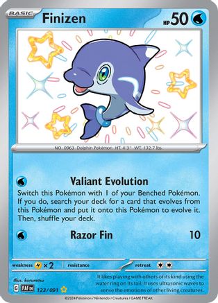 Finizen (123/091) [Scarlet & Violet: Paldean Fates]-1