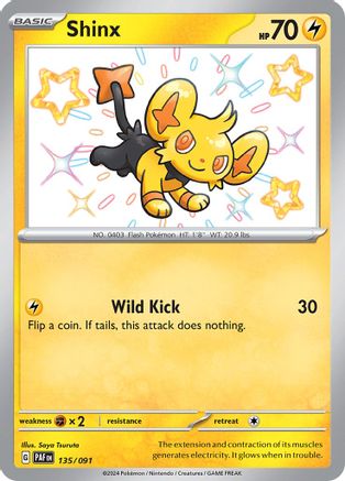 Shinx (135/091) [Scarlet & Violet: Paldean Fates]-1