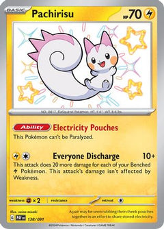 Pachirisu (138/091) [Scarlet & Violet: Paldean Fates]-1
