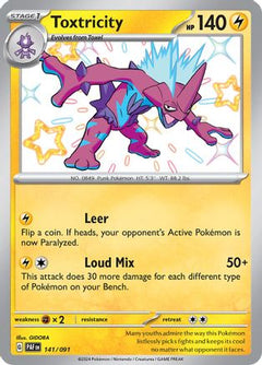 Toxtricity (141/091) [Scarlet & Violet: Paldean Fates]-1