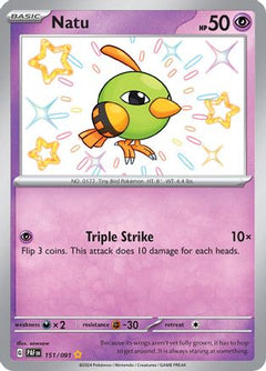 Natu (151/091) [Scarlet & Violet: Paldean Fates]-1
