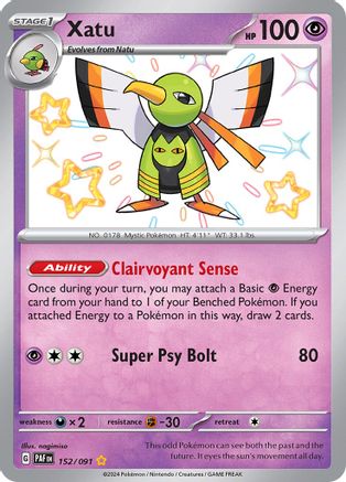 Xatu (152/091) [Scarlet & Violet: Paldean Fates]-1