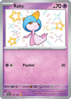 Ralts (153/091) [Scarlet & Violet: Paldean Fates]-1