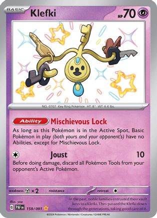Klefki (159/091) [Scarlet & Violet: Paldean Fates]-1