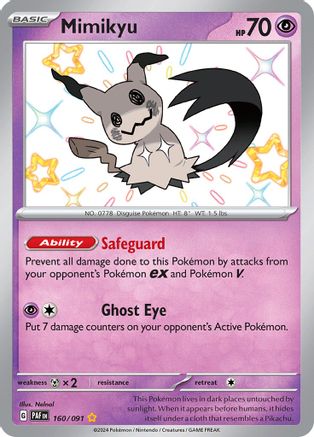 Mimikyu -160/091 [Scarlet & Violet: Paldean Fates]-1