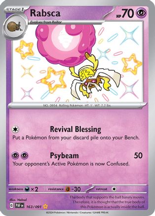 Rabsca (163/091) [Scarlet & Violet: Paldean Fates]-1