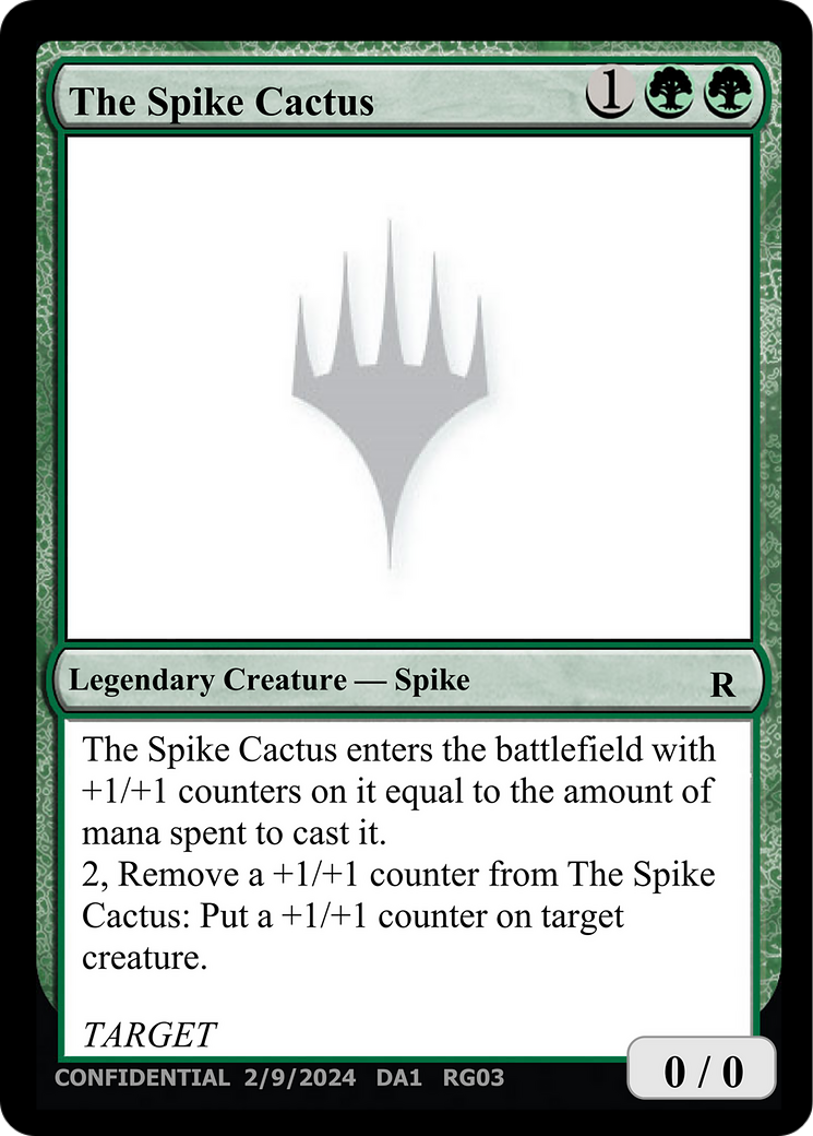 The Spike Cactus (UNK-RG03E) - Unknown Event-1