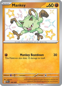 Mankey (169/091) [Scarlet & Violet: Paldean Fates]-1