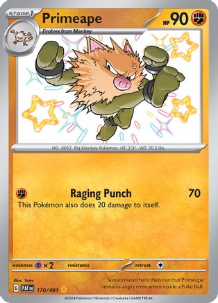 Primeape (170/091) [Scarlet & Violet: Paldean Fates]-1