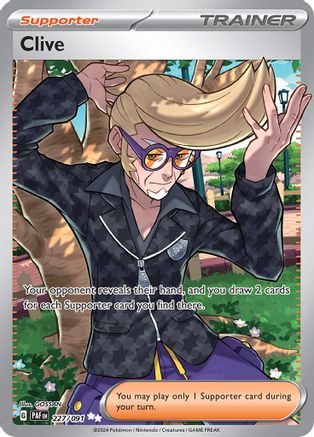 Clive (227/091) [Scarlet & Violet: Paldean Fates]-1