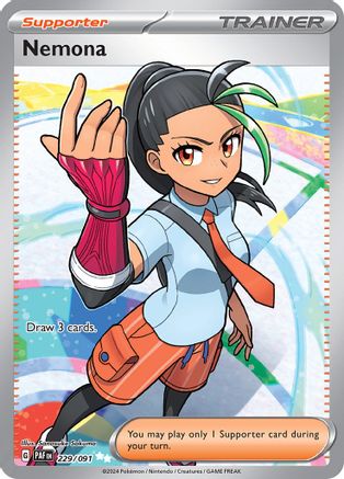 Nemona (229/091) [Scarlet & Violet: Paldean Fates]-1