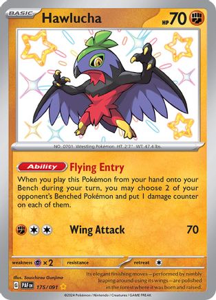 Hawlucha (175/091) [Scarlet & Violet: Paldean Fates]-1