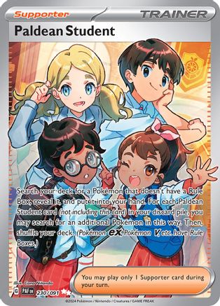 Paldean Student (230/091) [Scarlet & Violet: Paldean Fates]-1