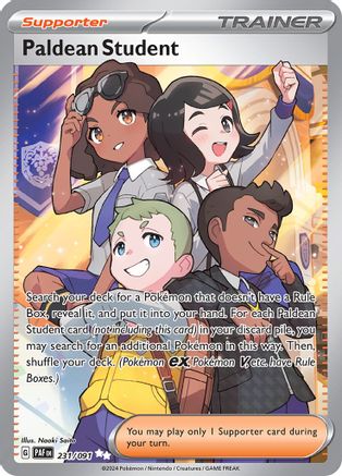 Paldean Student (231/091) [Scarlet & Violet: Paldean Fates]-1
