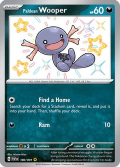 Paldean Wooper (180/091) [Scarlet & Violet: Paldean Fates]-1