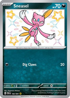 Sneasel (182/091) [Scarlet & Violet: Paldean Fates]-1