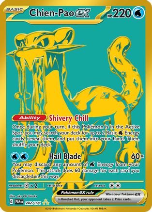 Chien-Pao ex (242/091) [Scarlet & Violet: Paldean Fates]-1