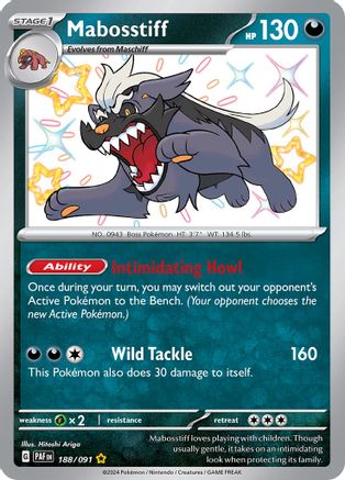 Mabosstiff (188/091) [Scarlet & Violet: Paldean Fates]-1
