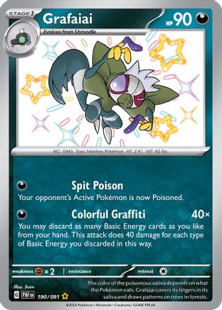 Grafaiai (190/091) [Scarlet & Violet: Paldean Fates]-1