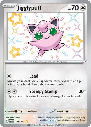 Jigglypuff (198/091) [Scarlet & Violet: Paldean Fates]-1