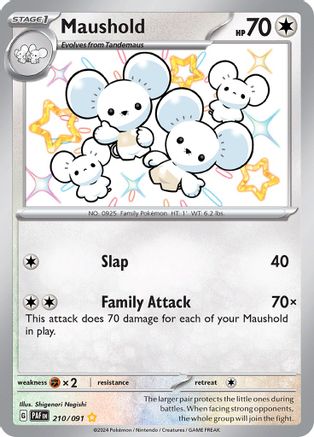 Maushold (210/091) [Scarlet & Violet: Paldean Fates]-1