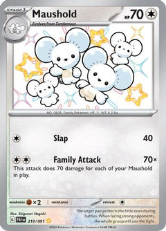 Maushold (210/091) [Scarlet & Violet: Paldean Fates]-1