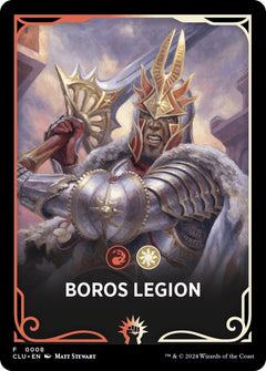 Boros Legion Theme Card [Ravnica: Clue Edition Tokens]-1
