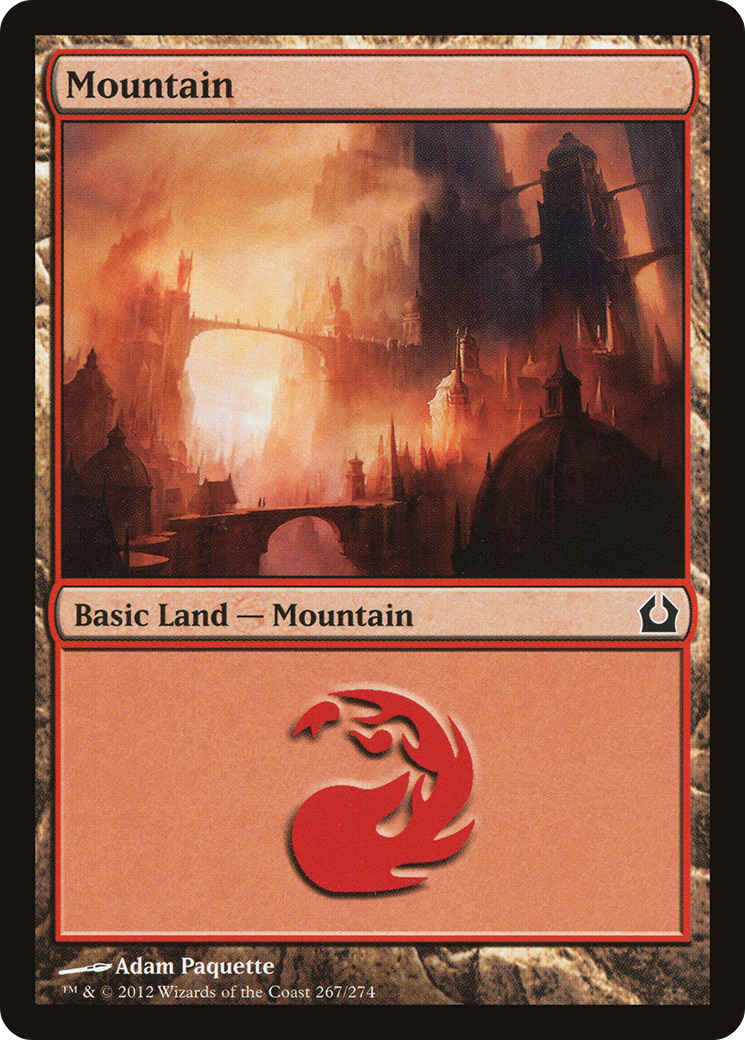 Mountain (267) [Return to Ravnica]-1
