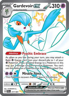 Gardevoir ex (217/091) [Scarlet & Violet: Paldean Fates]-1