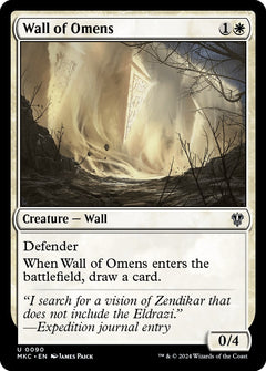 Wall of Omens [Murders at Karlov Manor Commander]-1