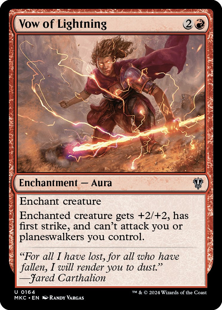 Vow of Lightning [Murders at Karlov Manor Commander]-1