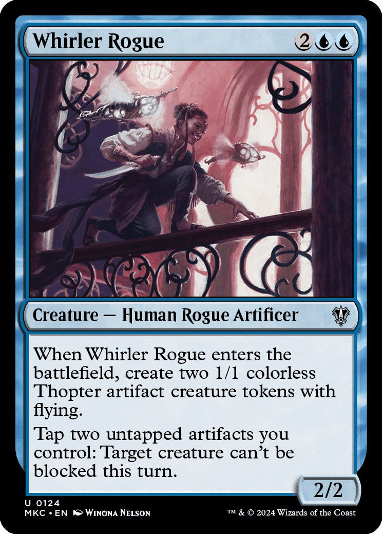 Whirler Rogue [Murders at Karlov Manor Commander]-1