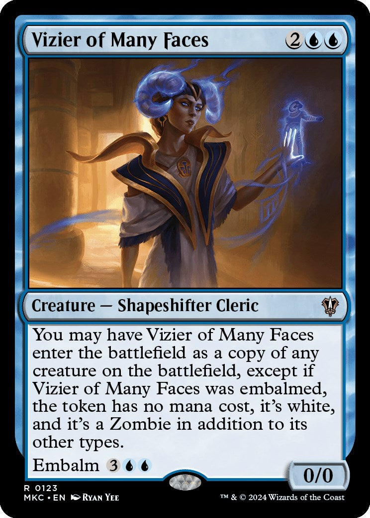 Vizier of Many Faces [Murders at Karlov Manor Commander]-1