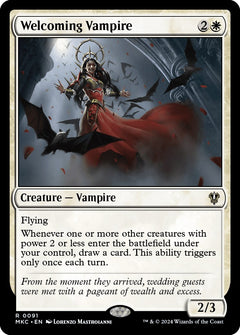 Welcoming Vampire [Murders at Karlov Manor Commander]-1