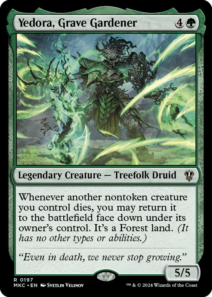 Yedora, Grave Gardener [Murders at Karlov Manor Commander]-1