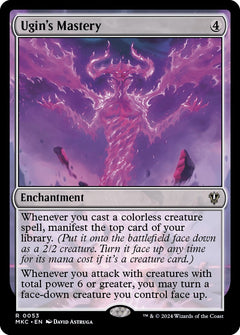 Ugin's Mastery [Murders at Karlov Manor Commander]-1