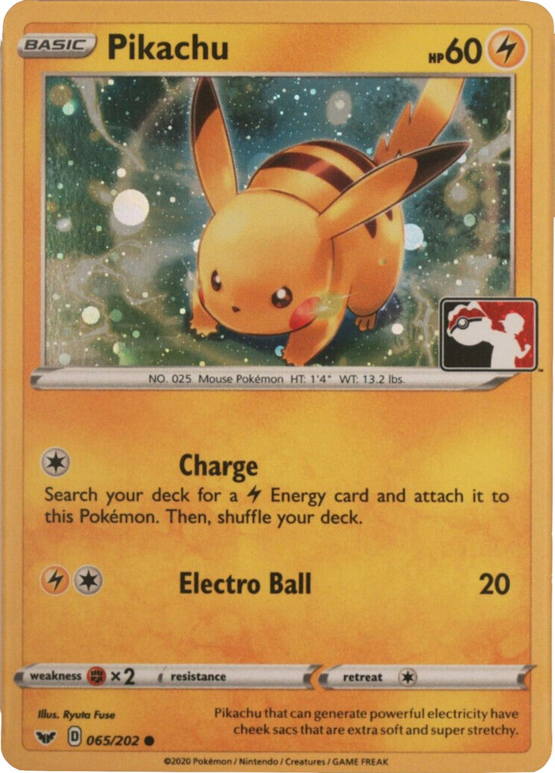 Pikachu (065/202) (Cosmos Holo) [League & Championship Cards]-1