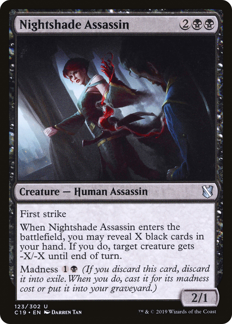 Nightshade Assassin [Commander 2019]-1