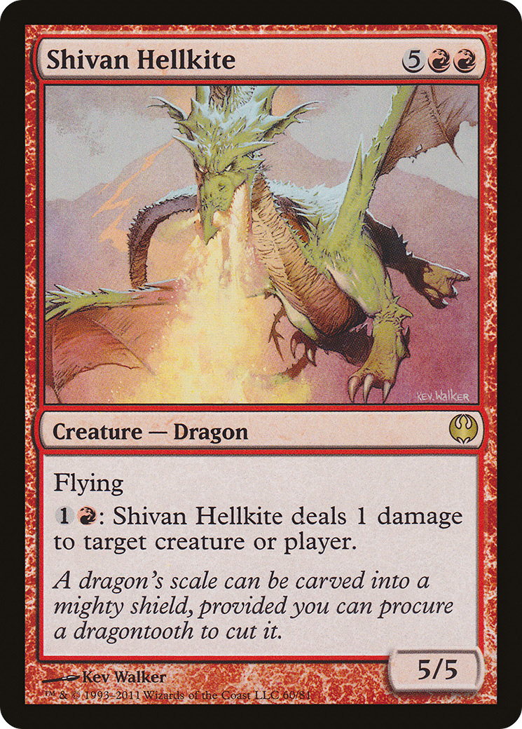Shivan Hellkite [Duel Decks: Knights vs. Dragons]-1
