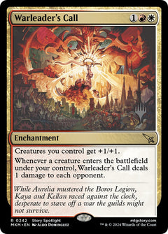 Warleader's Call (Promo Pack) [Murders at Karlov Manor Promos]-1