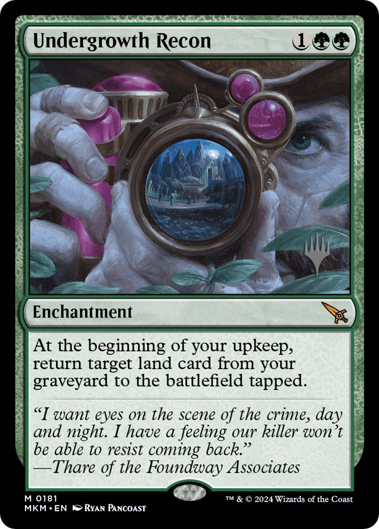 Undergrowth Recon (Promo Pack) [Murders at Karlov Manor Promos]-1